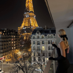 Eiffel Tower and escort