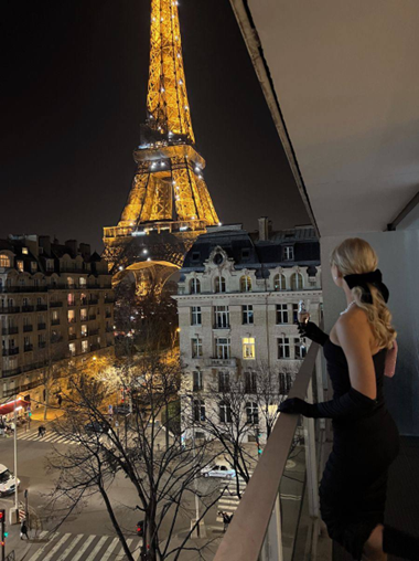 Eiffel Tower and escort